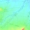Nereの地形図、標高、地勢