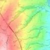 Penzendorfの地形図、標高、地勢