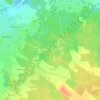 Baschocの地形図、標高、地勢