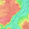 Athis-Monsの地形図、標高、地勢