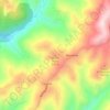 Monte Pulitoの地形図、標高、地勢