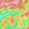 Rehsiepenの地形図、標高、地勢