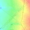 Masodiの地形図、標高、地勢