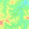 Soamahamaninaの地形図、標高、地勢
