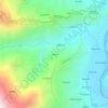 Salgauの地形図、標高、地勢