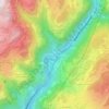 Atzwang - Campodazzoの地形図、標高、地勢
