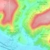 Montigny-sous-Chatillonの地形図、標高、地勢