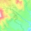 Babuluの地形図、標高、地勢