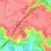 Mulleronの地形図、標高、地勢
