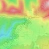 Abîme de Bramabiauの地形図、標高、地勢