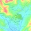 Purok 6の地形図、標高、地勢