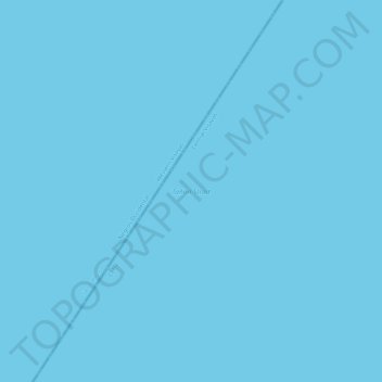 Tañon Straitの地形図、標高、地勢