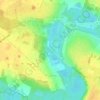 Ancien Zoo de Saint-Vrainの地形図、標高、地勢