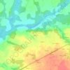Laurayの地形図、標高、地勢