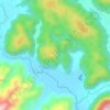 Mai Hạの地形図、標高、地勢