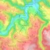 Idolsbergの地形図、標高、地勢