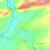 La Cornièreの地形図、標高、地勢
