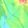 Faradayの地形図、標高、地勢