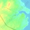 Speeglevilleの地形図、標高、地勢