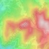 Rez-de-Solの地形図、標高、地勢