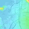 North Richmondの地形図、標高、地勢