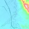 La Minitaの地形図、標高、地勢