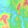 Wawaの地形図、標高、地勢