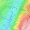 Thalの地形図、標高、地勢