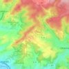 Lauerhofの地形図、標高、地勢