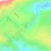 Phiphidi Waterfallの地形図、標高、地勢