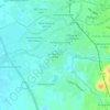 Kampung Pak Darusの地形図、標高、地勢