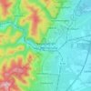 Neustadt an der Weinstraßeの地形図、標高、地勢