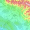 デヘラードゥーンの地形図、標高、地勢