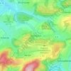 Wormbachの地形図、標高、地勢