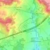 Launay-Maréchauxの地形図、標高、地勢