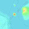 Janitzioの地形図、標高、地勢