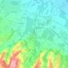 Cà di Solaの地形図、標高、地勢