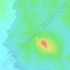 Artículo Veintisiete Constitucionalの地形図、標高、地勢