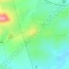 Danの地形図、標高、地勢
