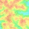 Regencyの地形図、標高、地勢