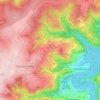 Hechelscheidの地形図、標高、地勢