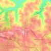 Carnotの地形図、標高、地勢