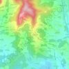 Ackersbergの地形図、標高、地勢