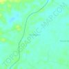 Kertanegaraの地形図、標高、地勢