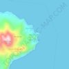 Motonwutunの地形図、標高、地勢