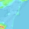 Lobbeの地形図、標高、地勢
