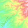 Bethaniaの地形図、標高、地勢