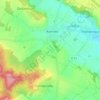Le Fond des Gâtsの地形図、標高、地勢