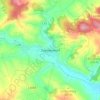 Zwentendorfの地形図、標高、地勢