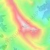 Mist Mountainの地形図、標高、地勢